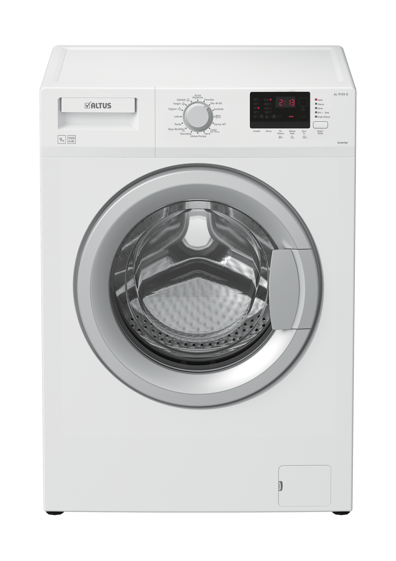 Altus AL 9103 D 1000 Devir 9 kg Çamaşır Makinesi