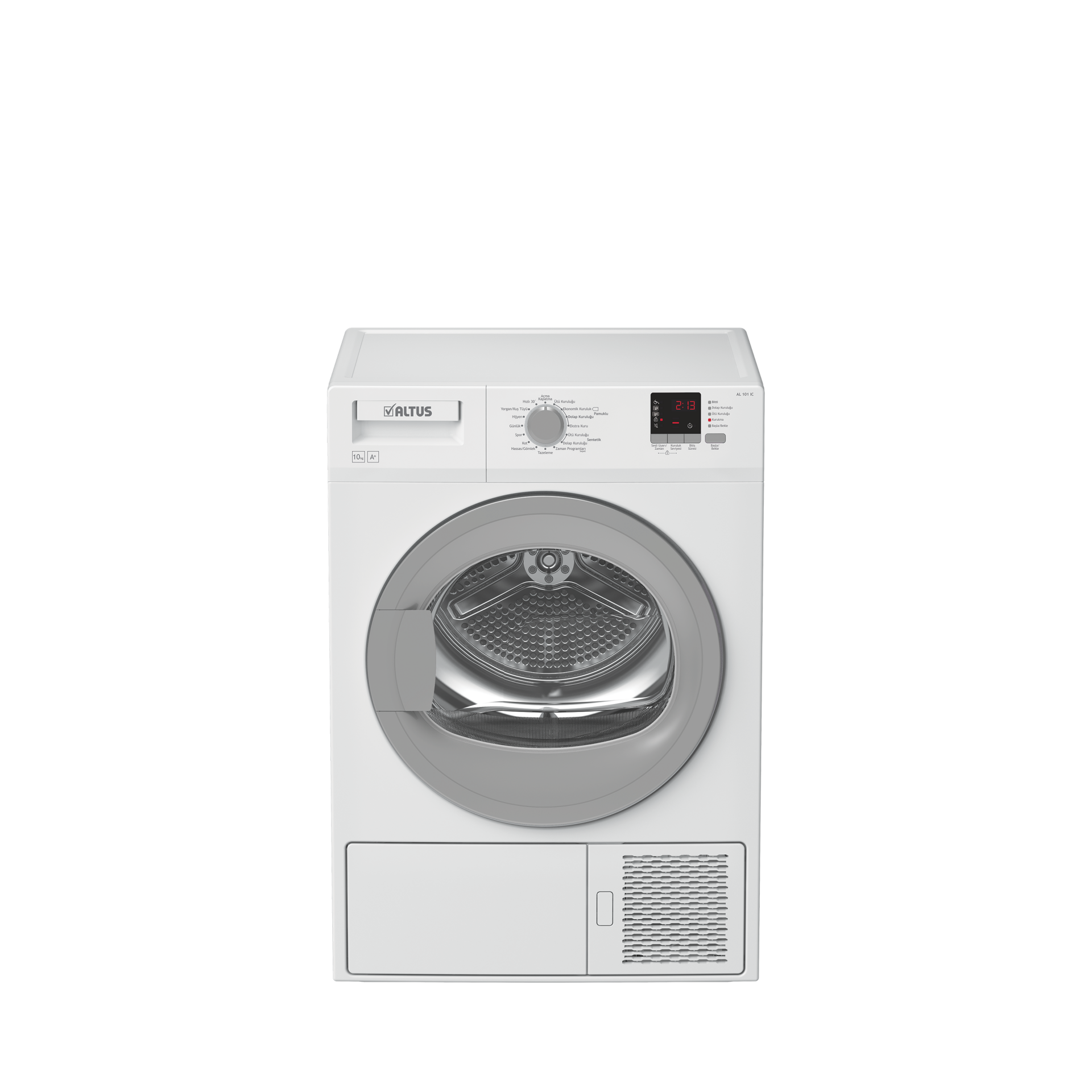 Altus AL 101 IC 10 Kg Isı Pompalı Kurutma Makinesi Beyaz