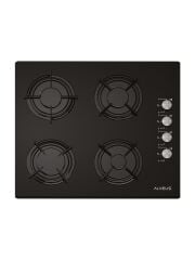 Alveus Gls 640 Siyah Set Üstü  Cam Ocak