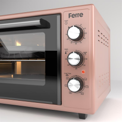 Ferre 45-630 Rose Mini Fırın 45 Litre