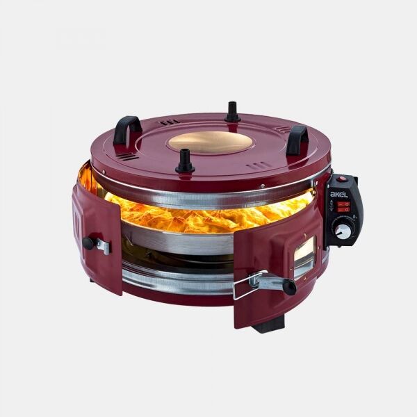 AKEL AF140 Döner Tepsili Termostatlı Standart Fırın